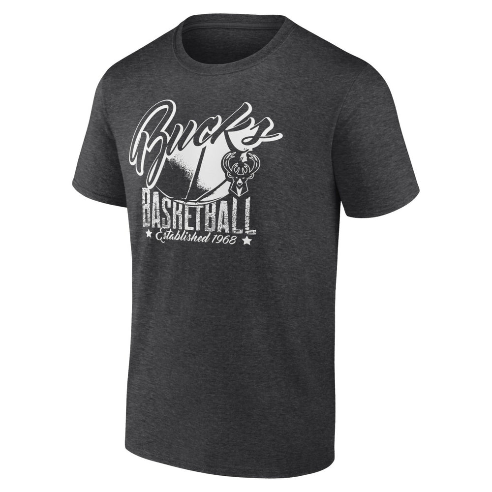 Milwaukee Bucks Winner T-Shirt - Charcoal for sale