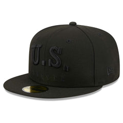 USMNT New Era Text 59FIFTY Fitted Hat - Black on sale