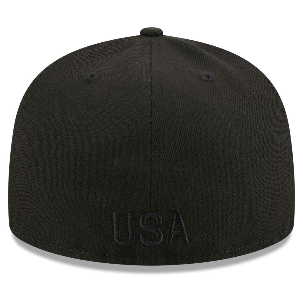 USMNT New Era Text 59FIFTY Fitted Hat - Black on sale