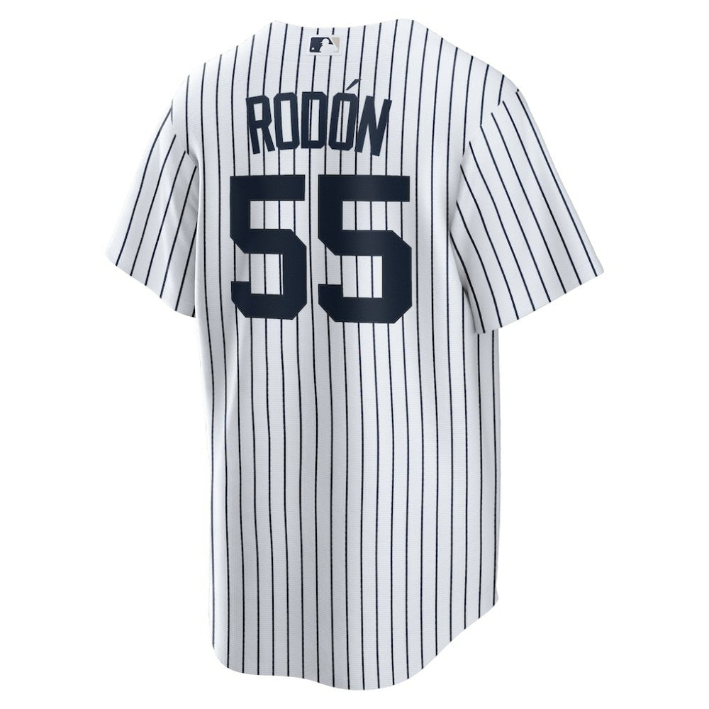 Carlos Rodon New York Yankees Home Official Player Jersey White/Navy