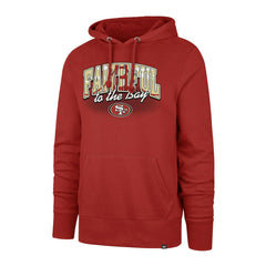 San Francisco 49ers '47 Regional Headline Pullover Hoodie - Scarlet for sale