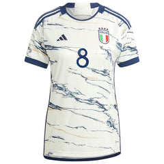 Jorginho Italy National Team Women's 2023 Away Replica Jersey - White for sale