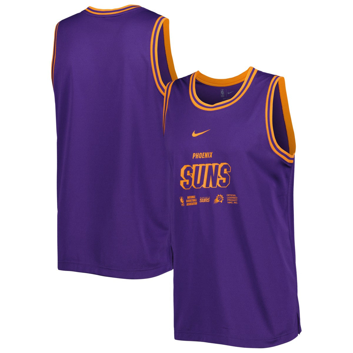Phoenix Suns Courtside DNA Performance Tank Top - Purple for sale