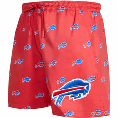 Buffalo Bills Pro Standard Allover Print Mini Logo Shorts - Red on sale