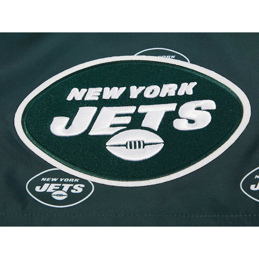 New York Jets Pro Standard Allover Print Mini Logo Shorts - Green discount
