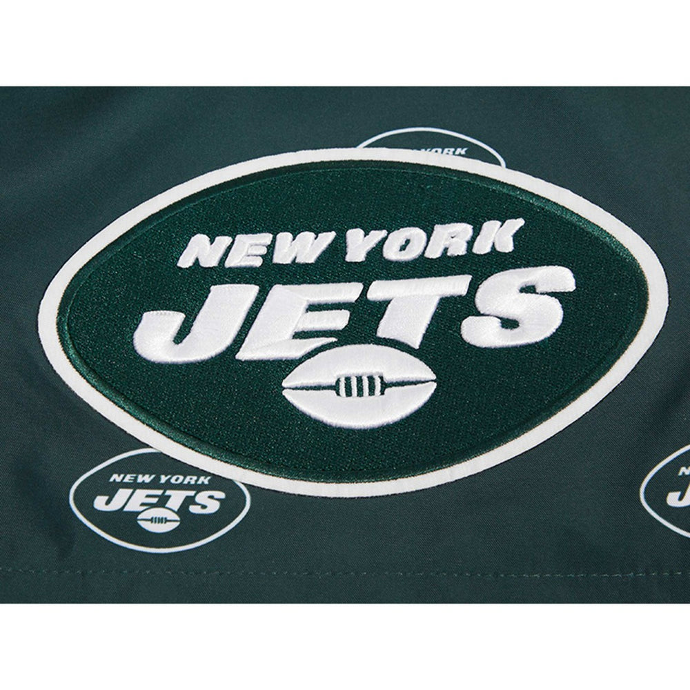New York Jets Pro Standard Allover Print Mini Logo Shorts - Green discount