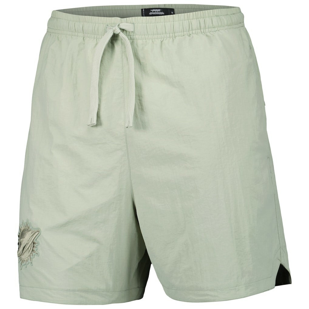 Miami Dolphins Pro Standard Neutrals 2.0 Woven Shorts - Light Green on sale