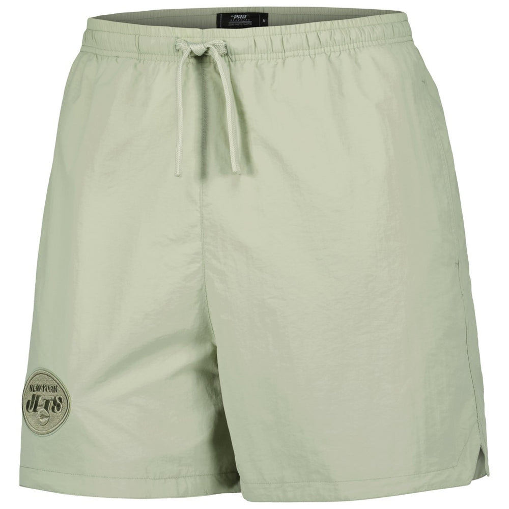 New York Jets Pro Standard Neutrals 2.0 Woven Shorts - Light Green on sale