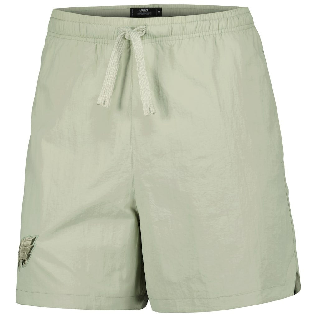 Philadelphia Eagles Pro Standard Neutrals 2.0 Woven Shorts - Light Green sale