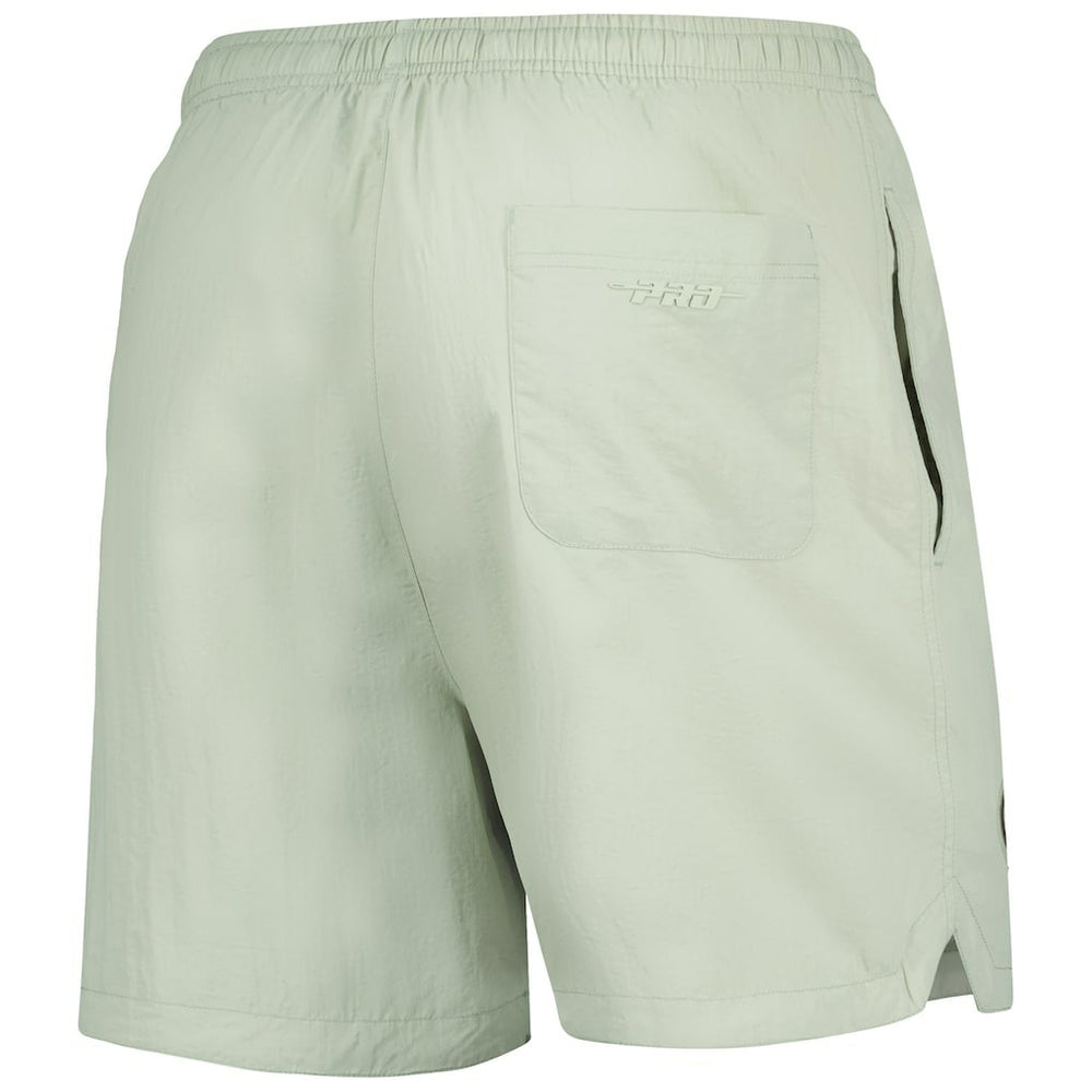San Francisco 49ers Pro Standard Neutrals 2.0 Woven Shorts - Light Green sale