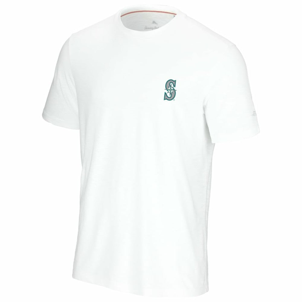 Seattle Mariners Tommy Bahama Playa Ball T-Shirt White