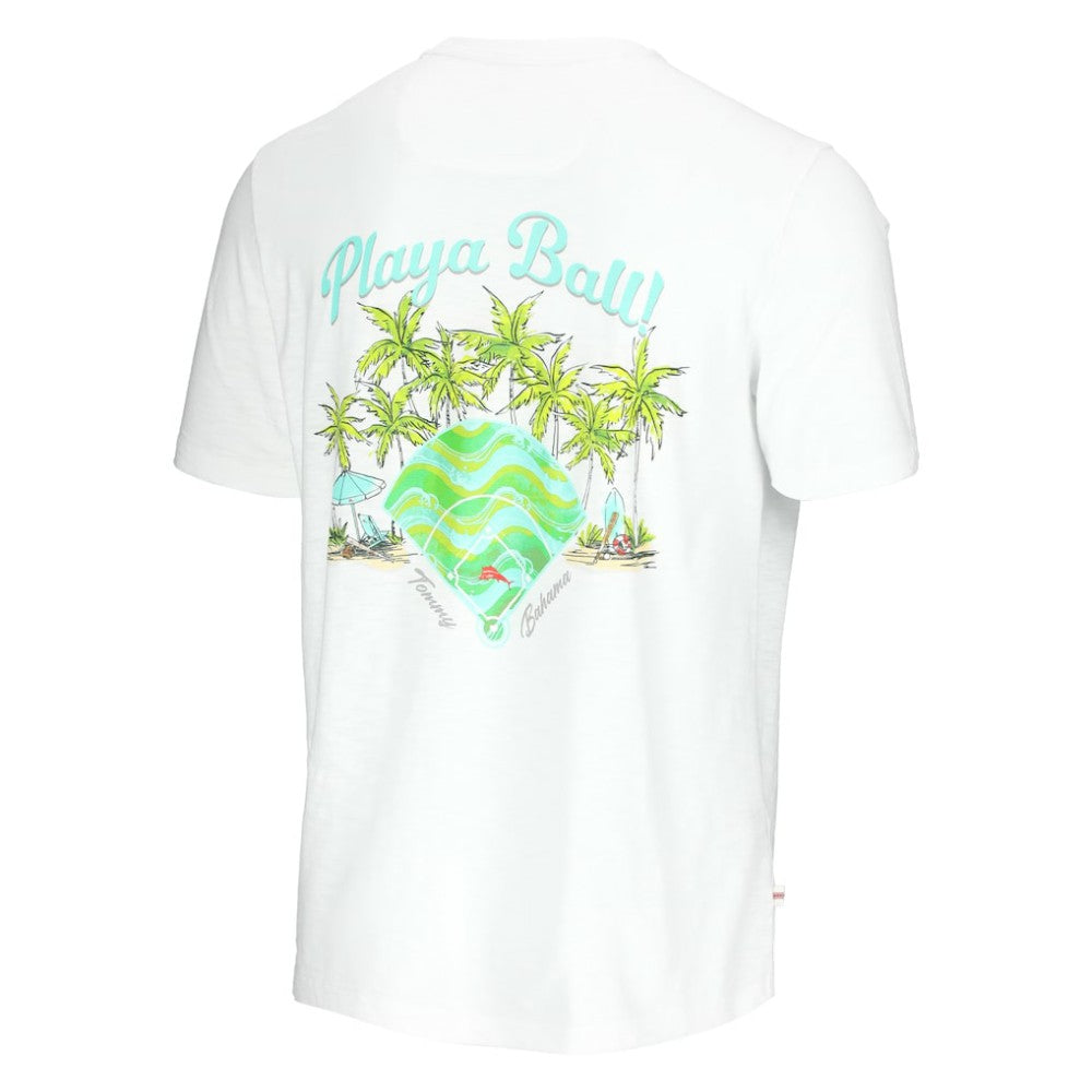 Seattle Mariners Tommy Bahama Playa Ball T-Shirt White