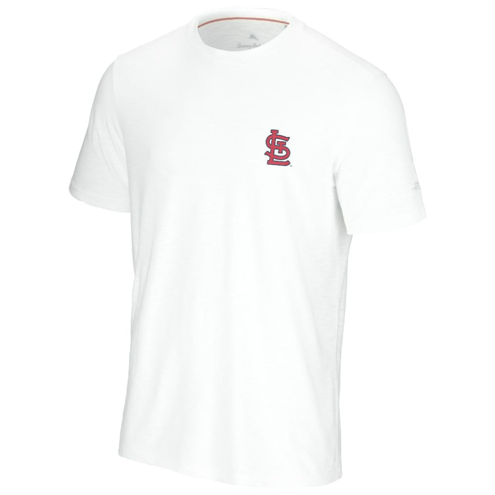 St. Louis Cardinals Tommy Bahama Playa Ball T-Shirt White