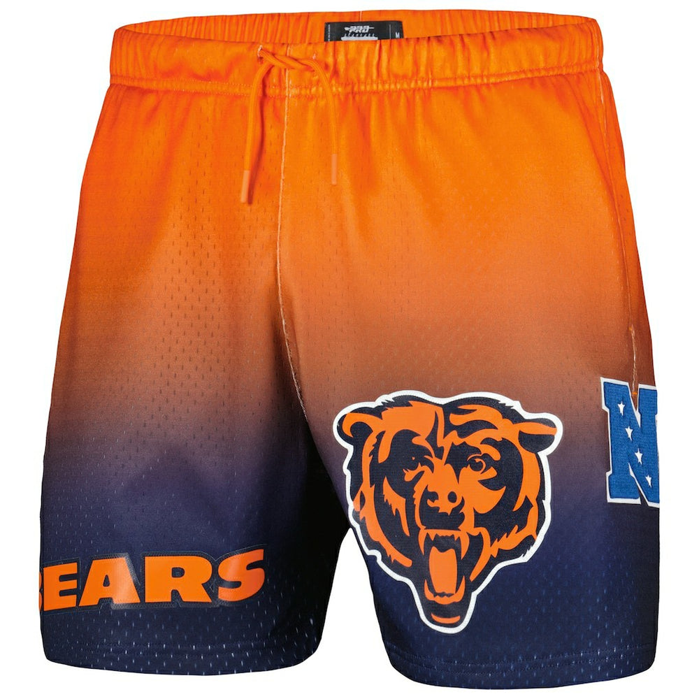 Chicago Bears Pro Standard Ombre Mesh Shorts - Navy/Orange outlet