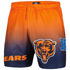 Chicago Bears Pro Standard Ombre Mesh Shorts - Navy/Orange outlet
