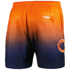 Chicago Bears Pro Standard Ombre Mesh Shorts - Navy/Orange outlet