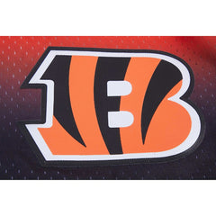 Cincinnati Bengals Pro Standard Ombre Mesh Shorts - Black/Orange discount