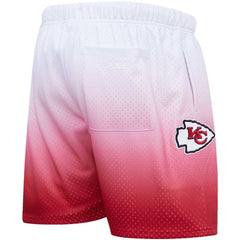 Kansas City Chiefs Pro Standard Ombre Mesh Shorts - Red/White sale