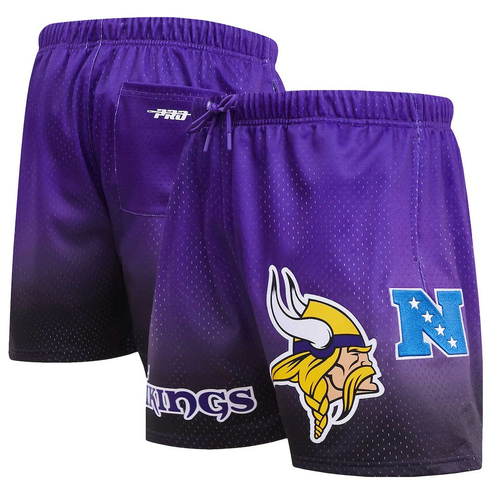 Minnesota Vikings Pro Standard Ombre Mesh Shorts - Black/Purple for sale