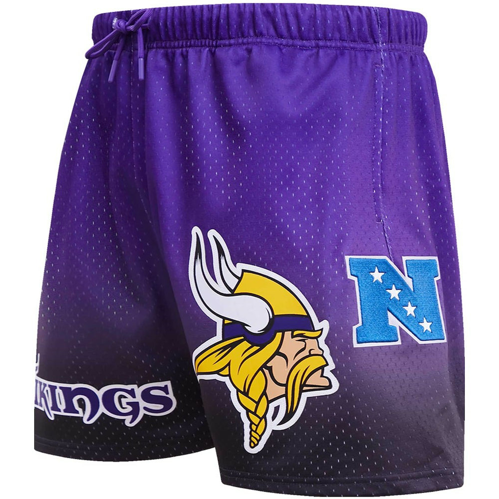 Minnesota Vikings Pro Standard Ombre Mesh Shorts - Black/Purple for sale