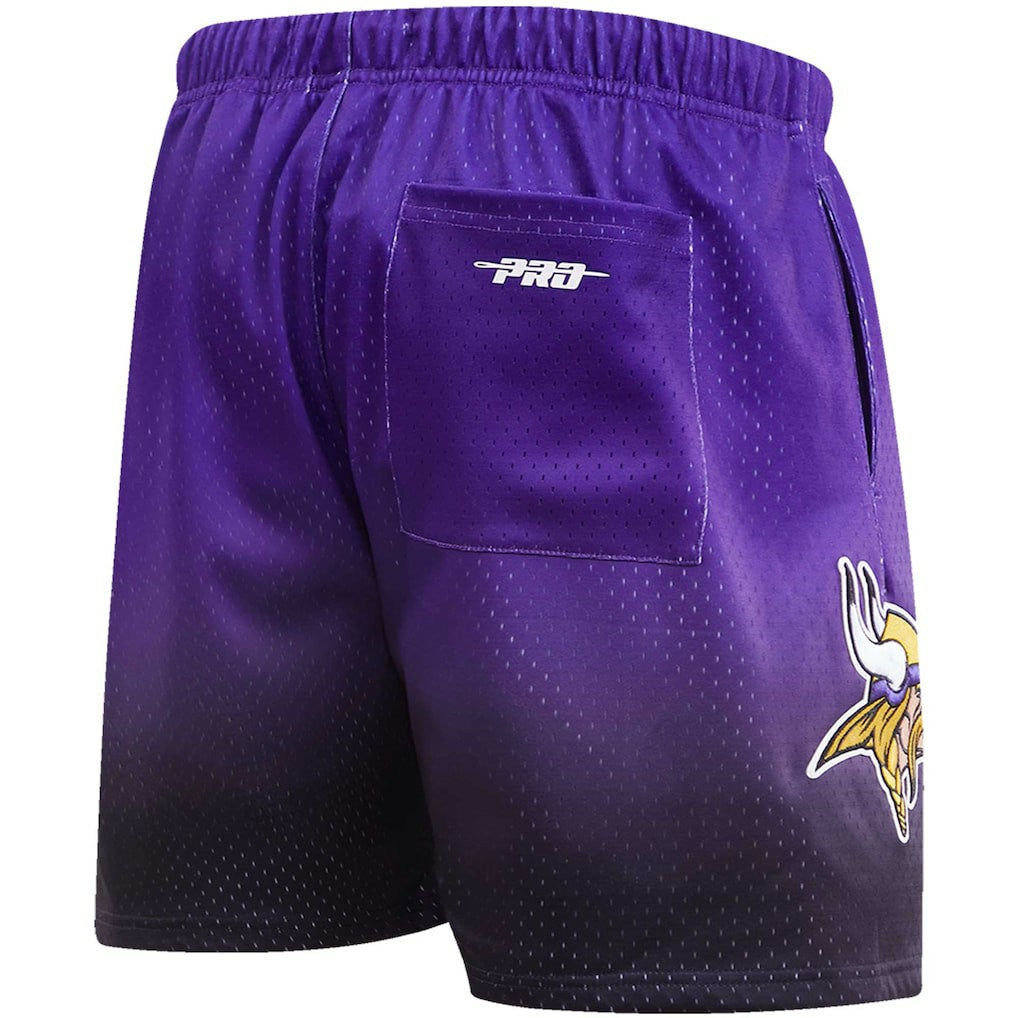 Minnesota Vikings Pro Standard Ombre Mesh Shorts - Black/Purple for sale