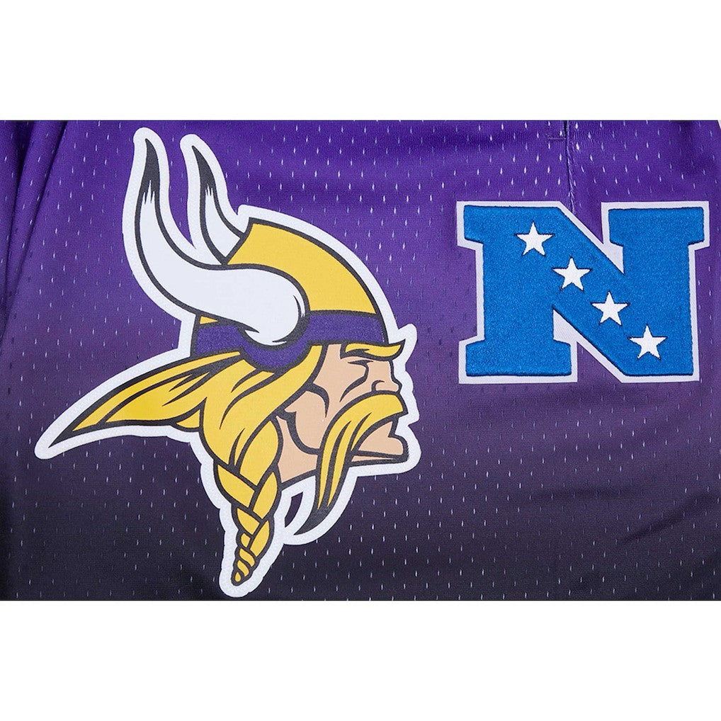 Minnesota Vikings Pro Standard Ombre Mesh Shorts - Black/Purple for sale