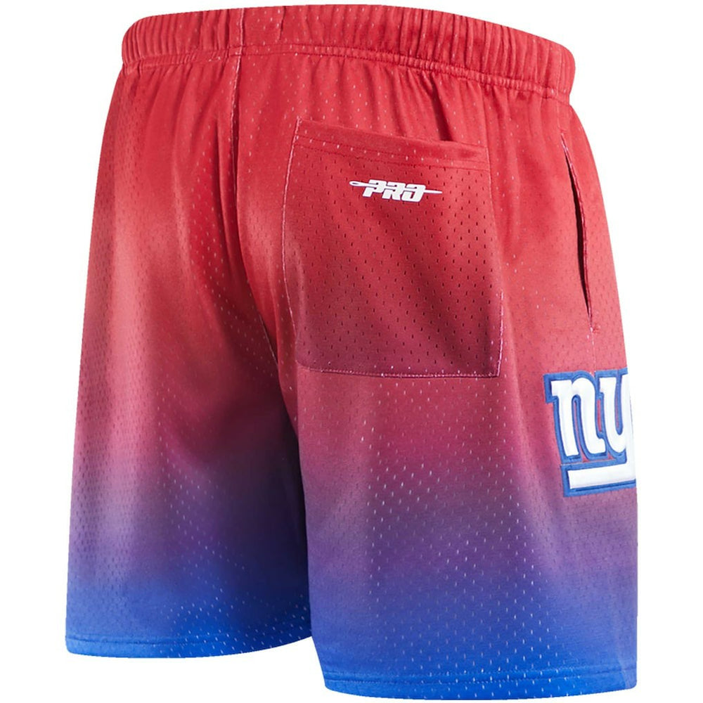 New York Giants Pro Standard Ombre Mesh Shorts - Royal/Red cheap
