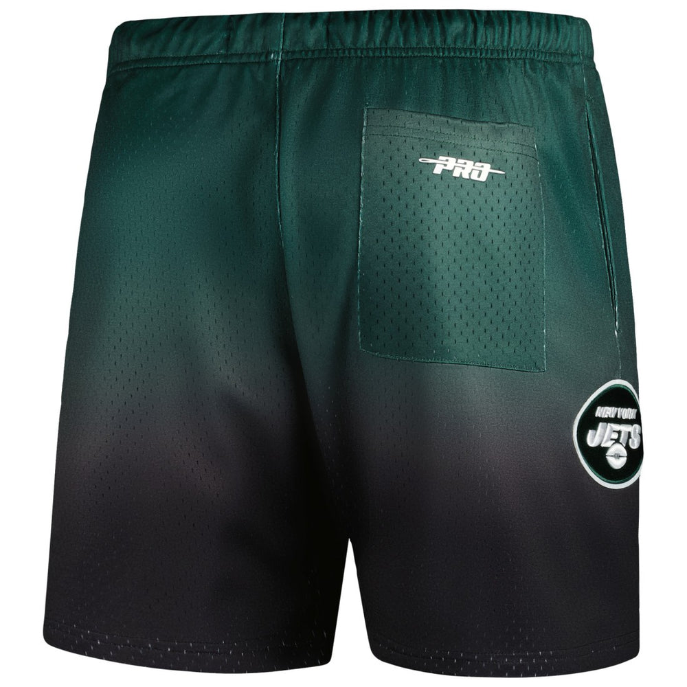 New York Jets Pro Standard Ombre Mesh Shorts - Black/Green outlet