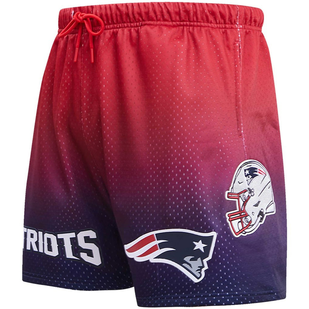 New England Patriots Pro Standard Ombre Mesh Shorts - Navy/Red on sale
