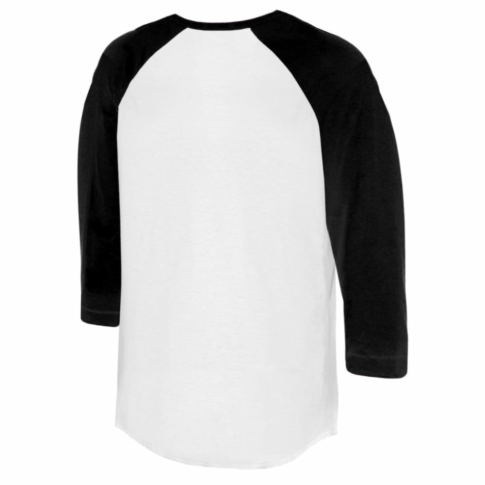 Pittsburgh Pirates Tiny Turnip Women's Bronto 3/4-Sleeve Raglan T-Shirt White/Black