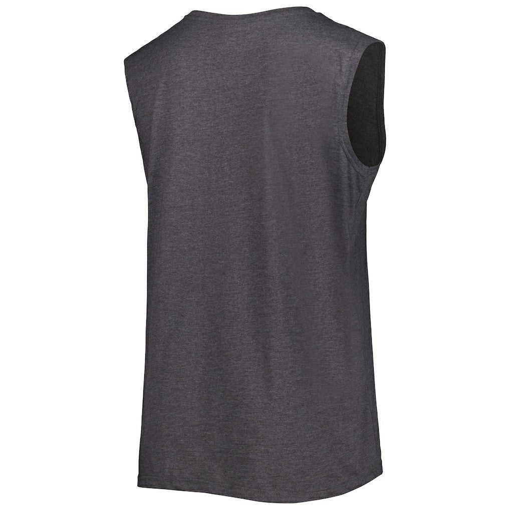 Las Vegas Raiders Women's Plus Size Tank Top - Heather Charcoal online