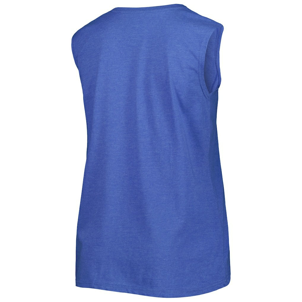 Los Angeles Rams Women's Plus Size Tank Top - Royal on sale