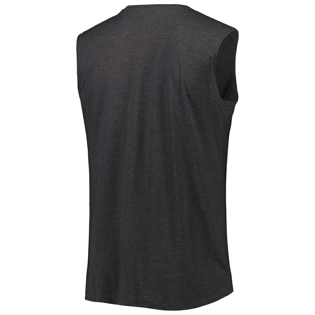 New Orleans Saints Women's Plus Size Tank Top - Heather Charcoal outlet