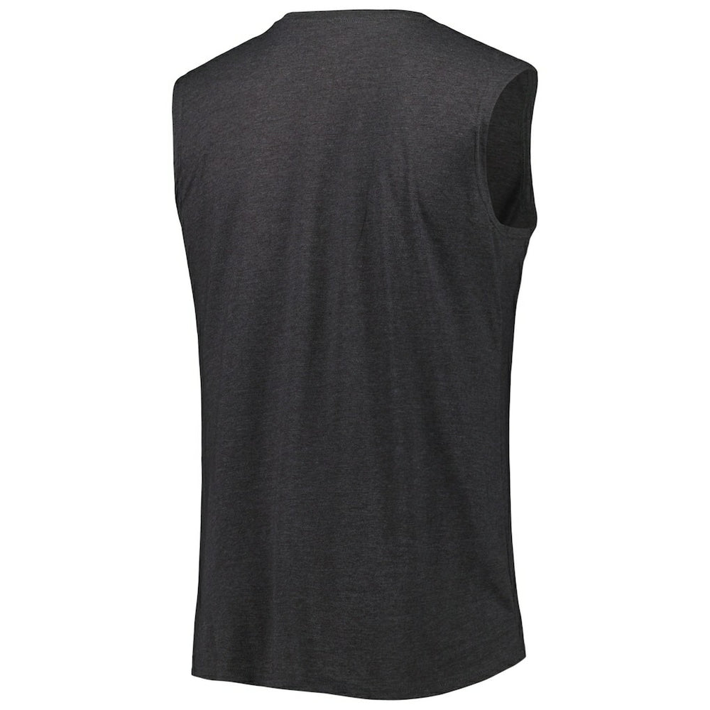 New Orleans Saints Women's Plus Size Tank Top - Heather Charcoal outlet