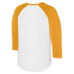 San Diego Padres Tiny Turnip Women's Prism Arrows 3/4-Sleeve Raglan T-Shirt White