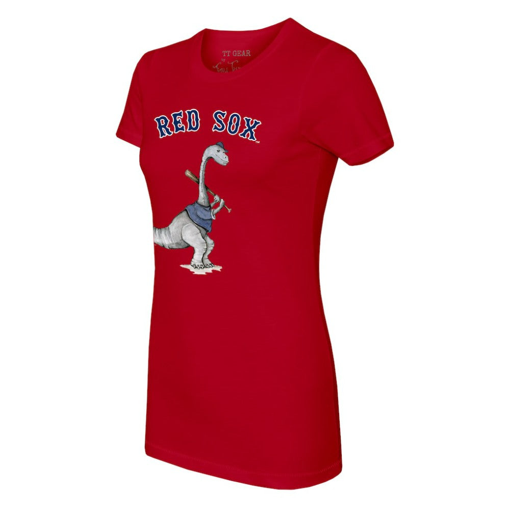 Boston Red Sox Tiny Turnip Women's Bronto T-Shirt Red