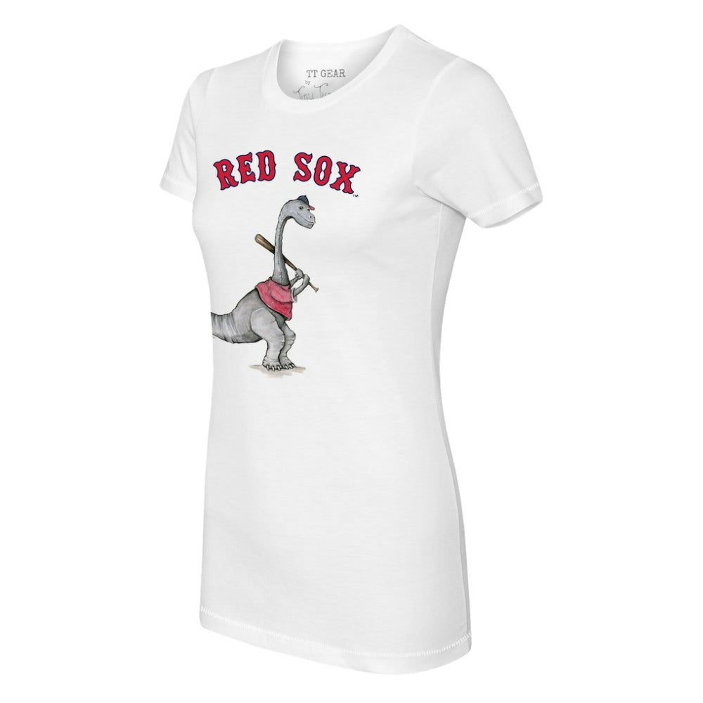 Boston Red Sox Tiny Turnip Women's Bronto T-Shirt White