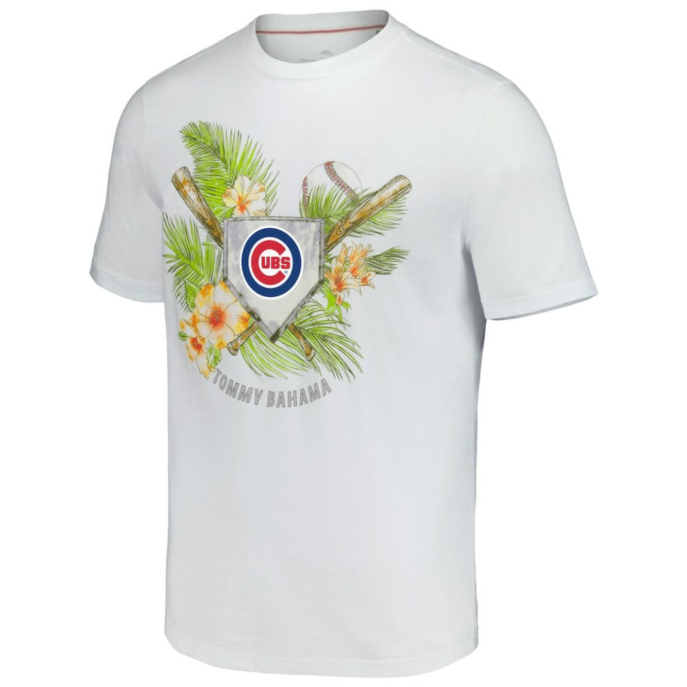 Chicago Cubs Tommy Bahama Island League T-Shirt White