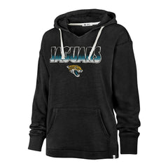 Jacksonville Jaguars '47 Women's Color Rise Kennedy Pullover Hoodie - Black for sale