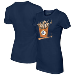 Detroit Tigers Tiny Turnip Women's Hot Bats T-Shirt Navy