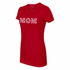 Philadelphia Phillies Tiny Turnip Women's Logo Mom T-Shirt Red