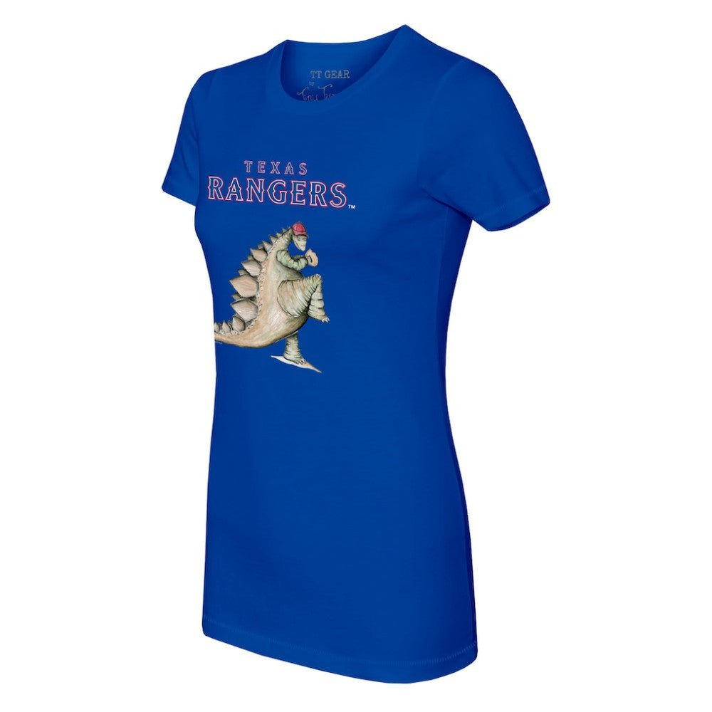 Texas Rangers Tiny Turnip Women's Stega T-Shirt Royal