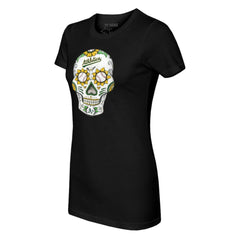Athletics Tiny Turnip Women's Sugar Skull T-Shirt Black