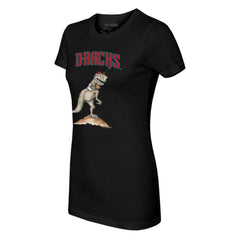 Arizona Diamondbacks Tiny Turnip Women's TT Rex T-Shirt Black