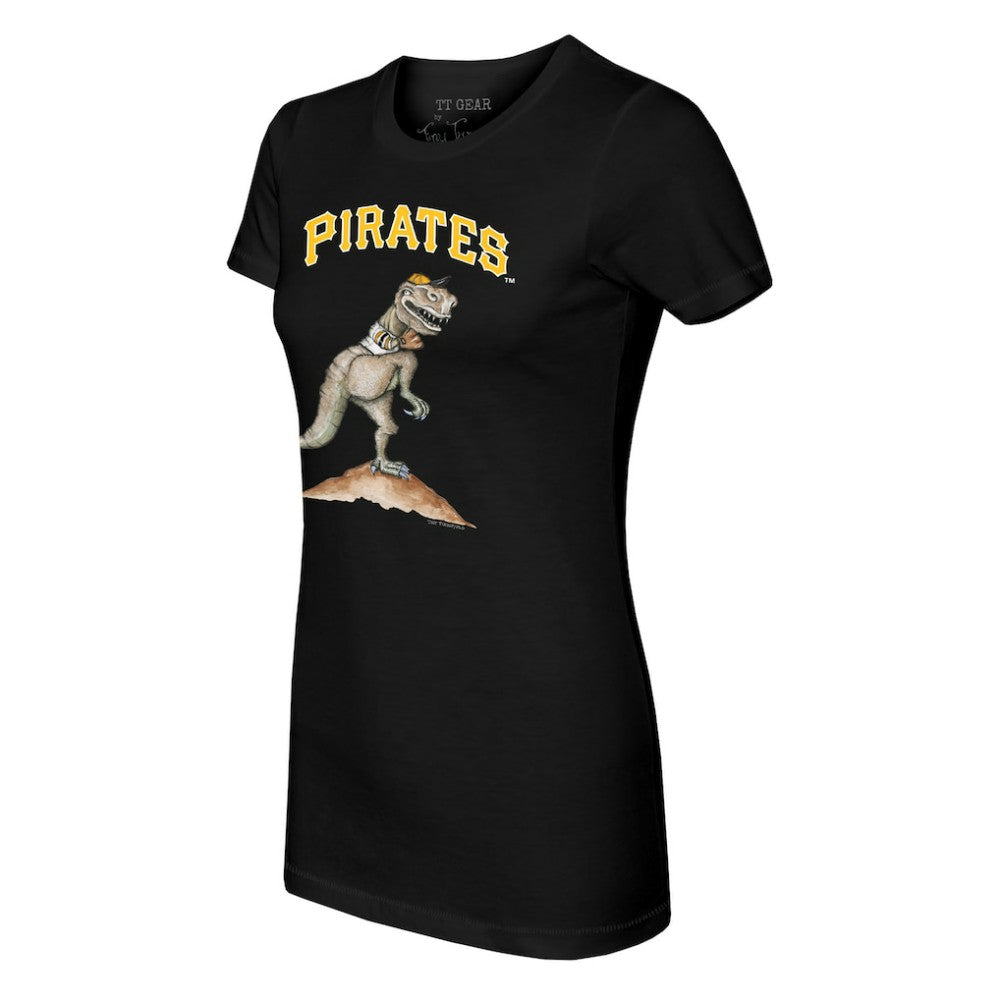 Pittsburgh Pirates Tiny Turnip Women's TT Rex T-Shirt Black