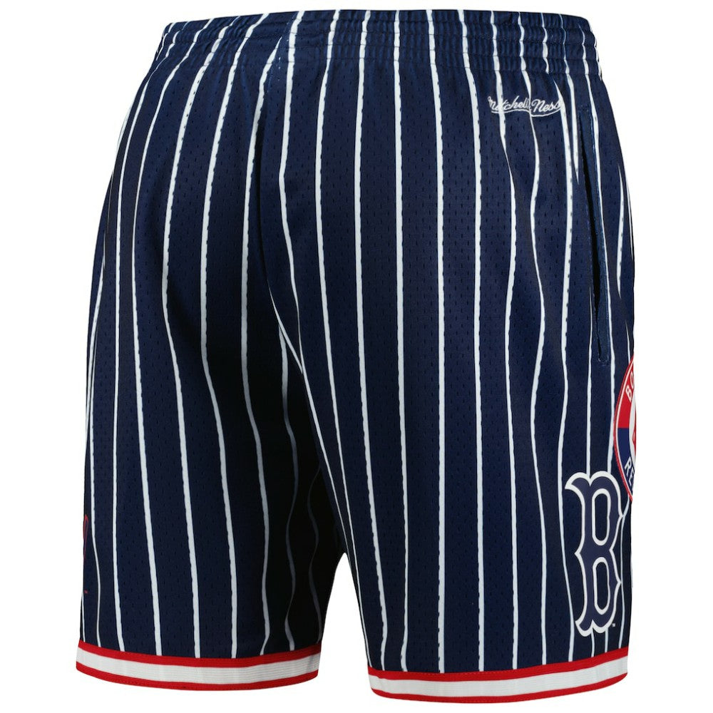 Boston Red Sox Cooperstown Collection 2004 World Series City Collection Mesh Shorts Navy