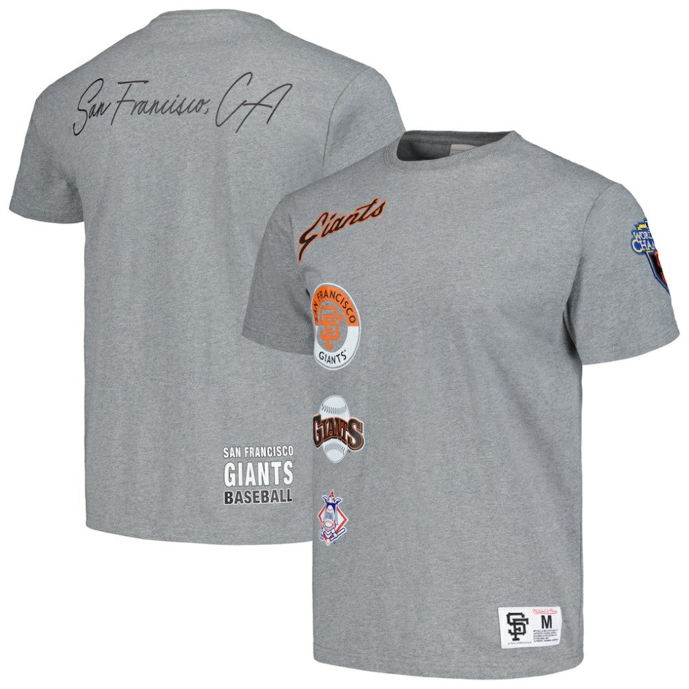 San Francisco Giants Cooperstown Collection City Collection T-Shirt Heather Gray
