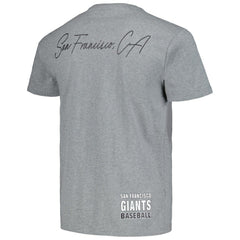 San Francisco Giants Cooperstown Collection City Collection T-Shirt Heather Gray