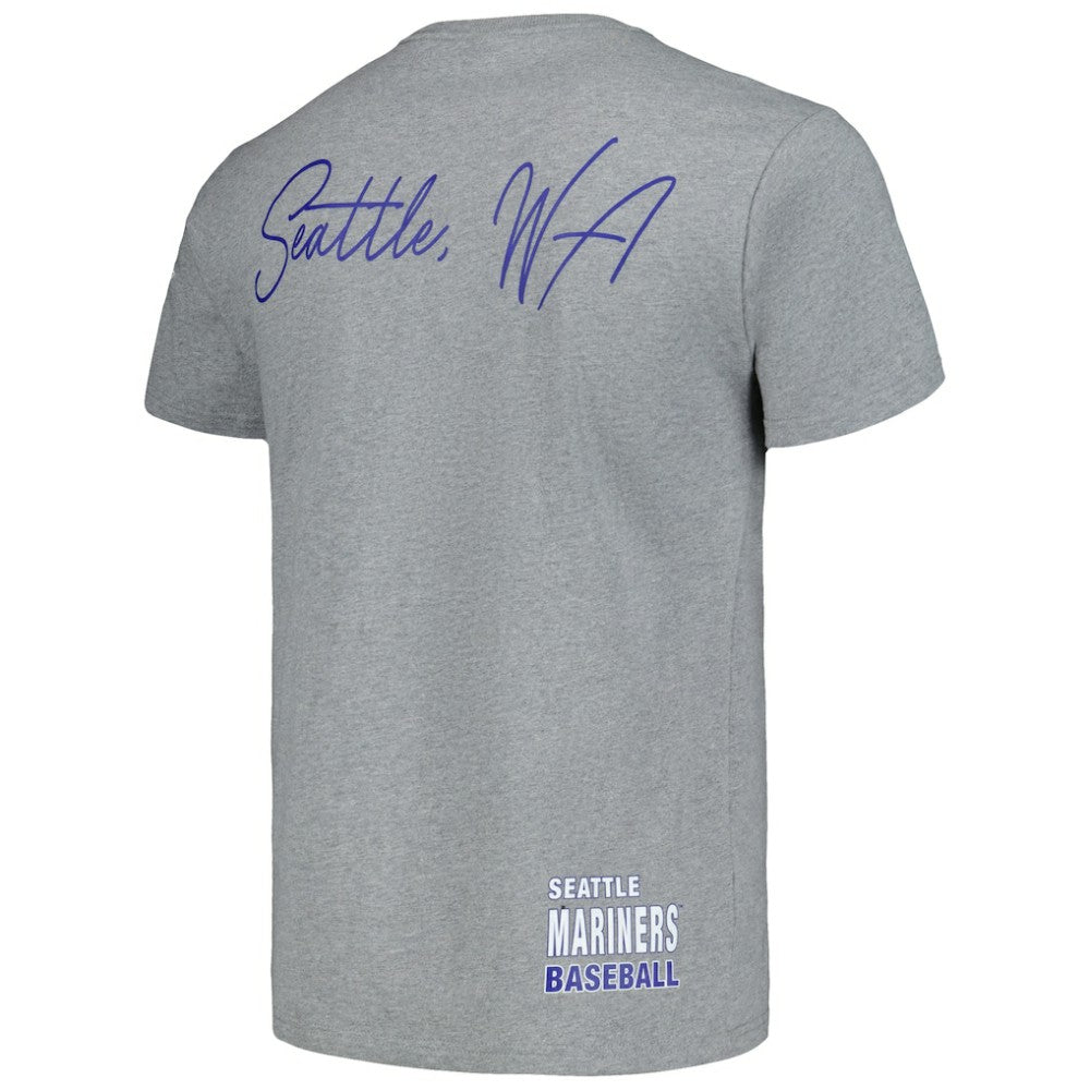 Seattle Mariners Cooperstown Collection City Collection T-Shirt Heather Gray