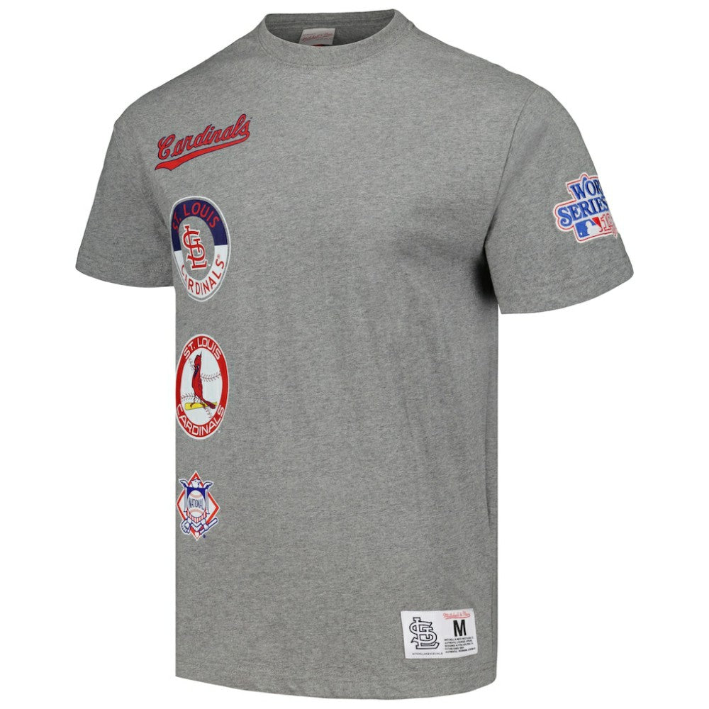 St. Louis Cardinals Cooperstown Collection City Collection T-Shirt Heather Gray